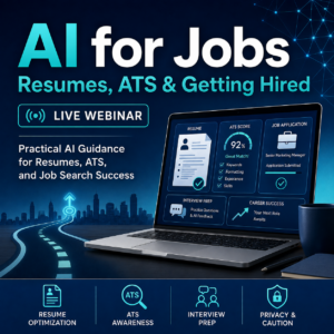 AI for Jobs: Resumes, ATS & Getting Hired